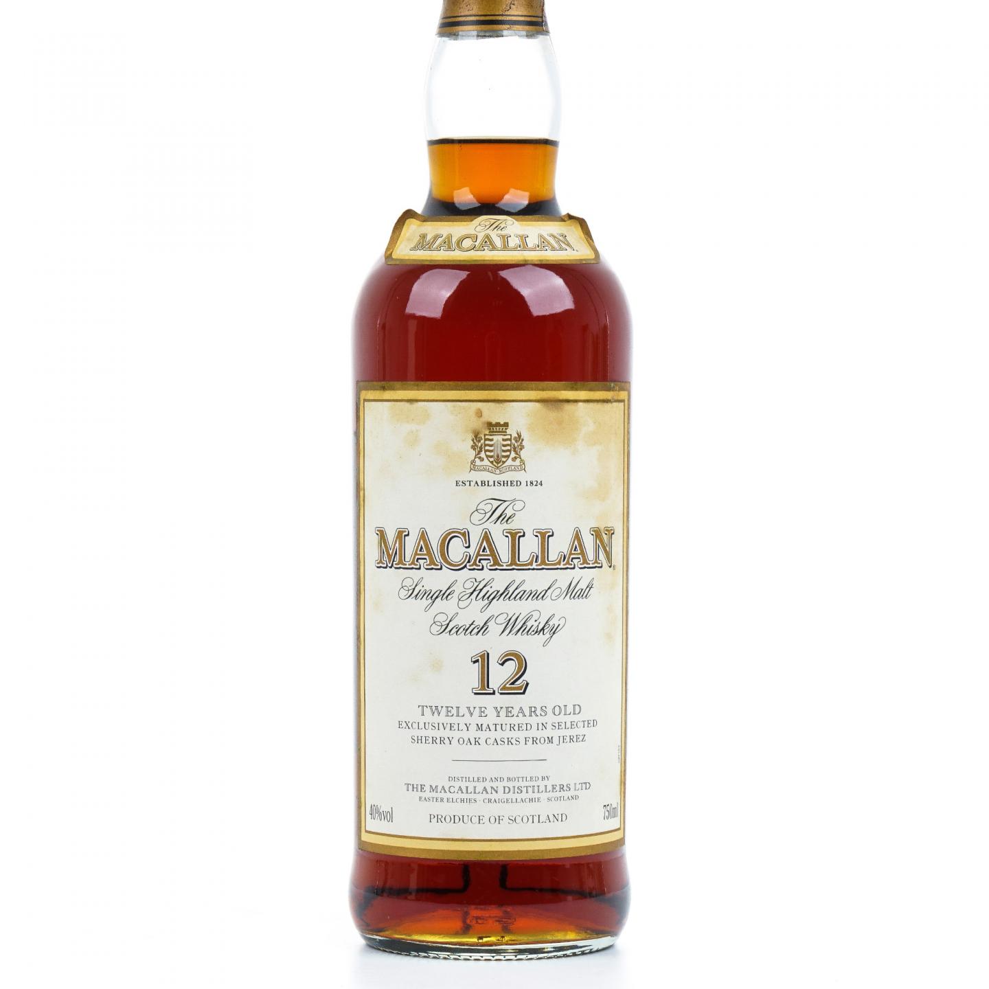 Macallan 麦卡伦 12年 雪莉桶 红庄园 750ml 40%Vol.