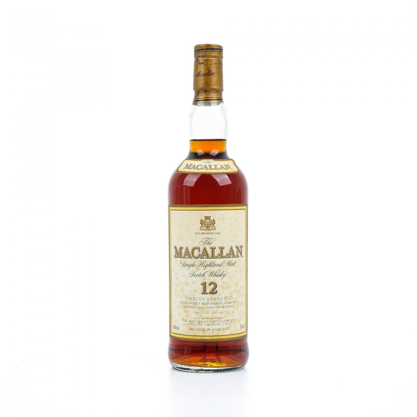 Macallan 麦卡伦 12年 雪莉桶 红庄园 750ml