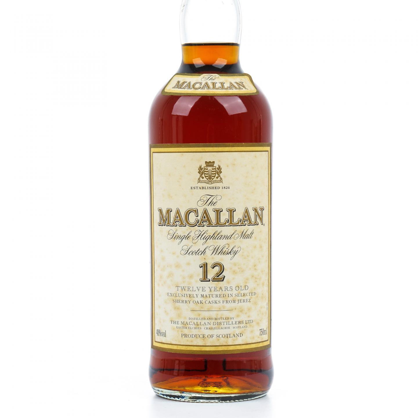 Macallan 麦卡伦 12年 雪莉桶 红庄园 750ml