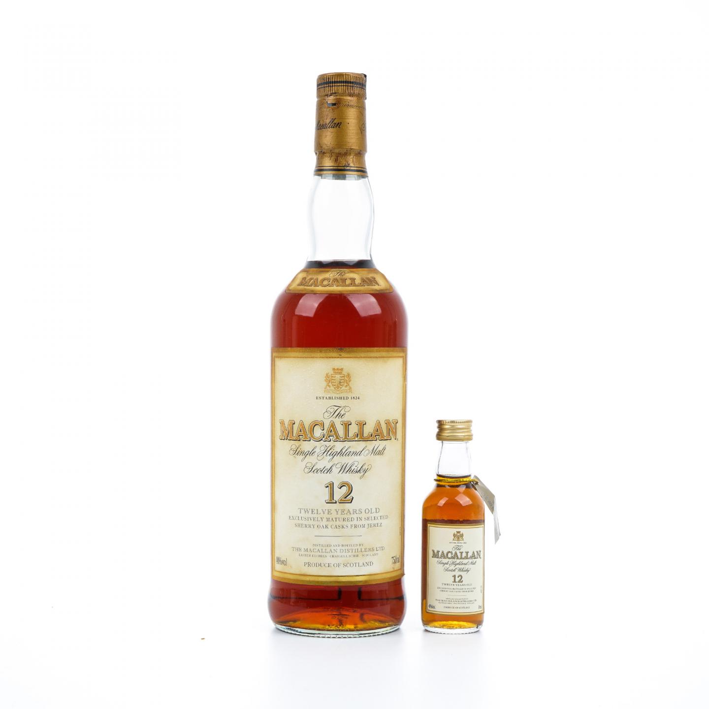 Macallan 麦卡伦 12年 雪莉桶 红庄园 750ml+50ml