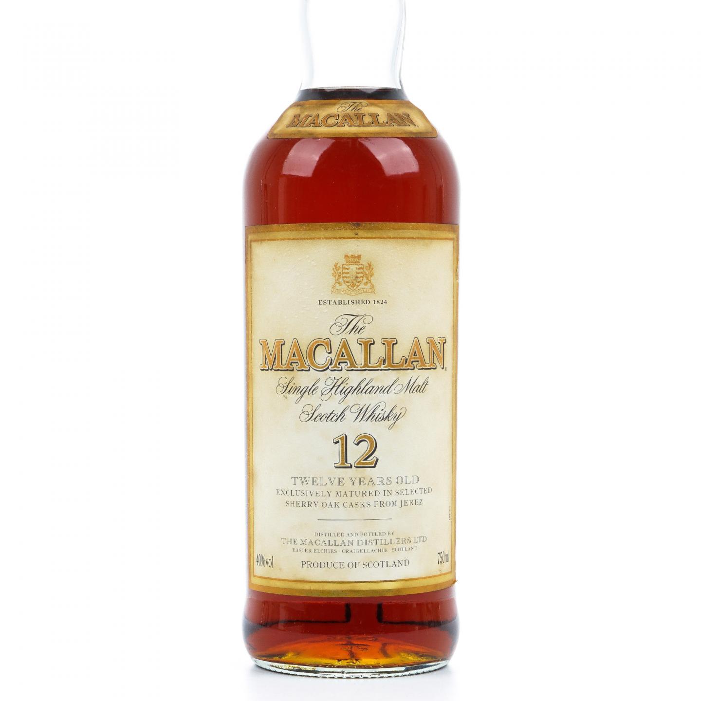 Macallan 麦卡伦 12年 雪莉桶 红庄园 750ml+50ml