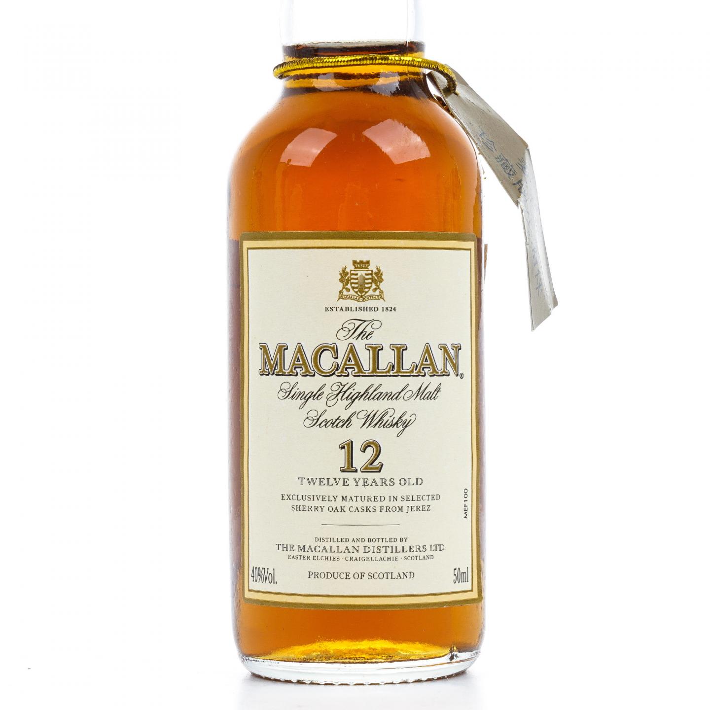 Macallan 麦卡伦 12年 雪莉桶 红庄园 750ml+50ml