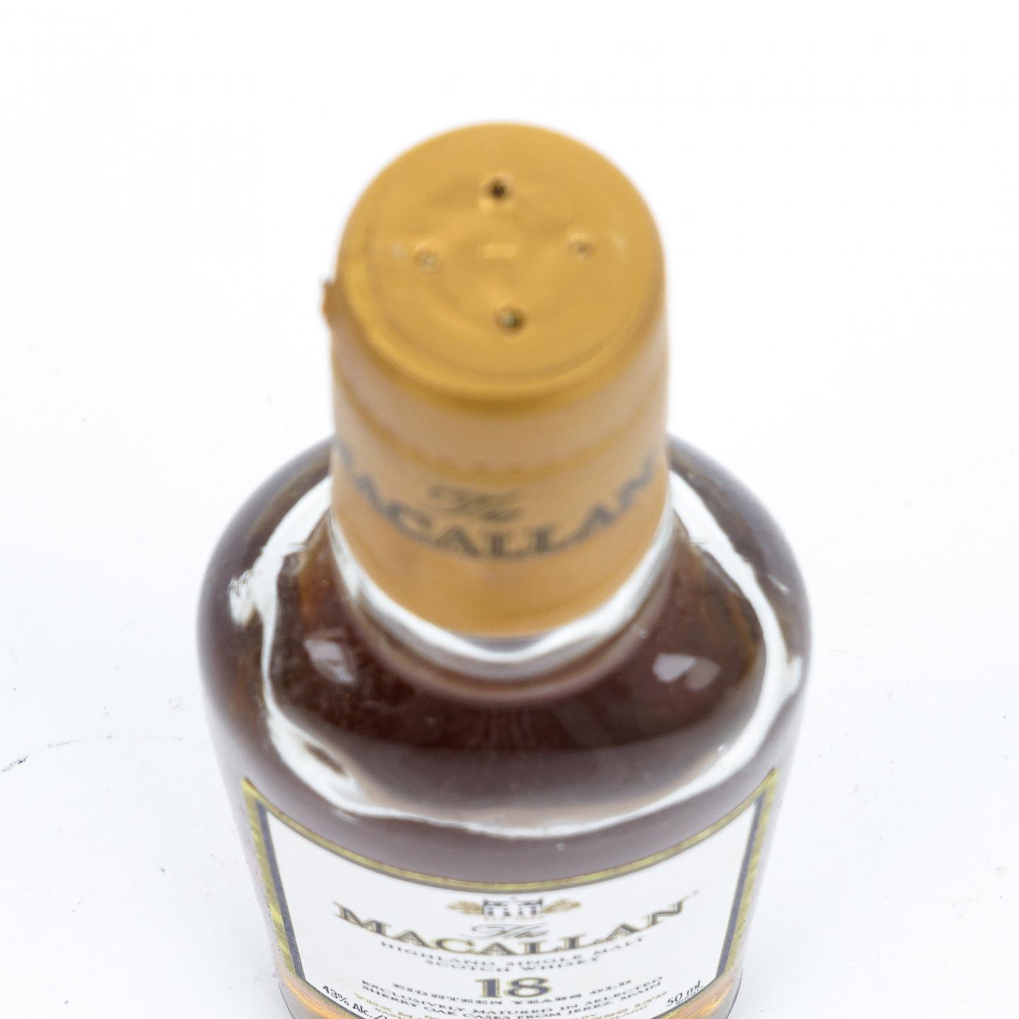 Macallan 麦卡伦 18年 1991 雪莉桶 700ml 随赠50ml小酒版