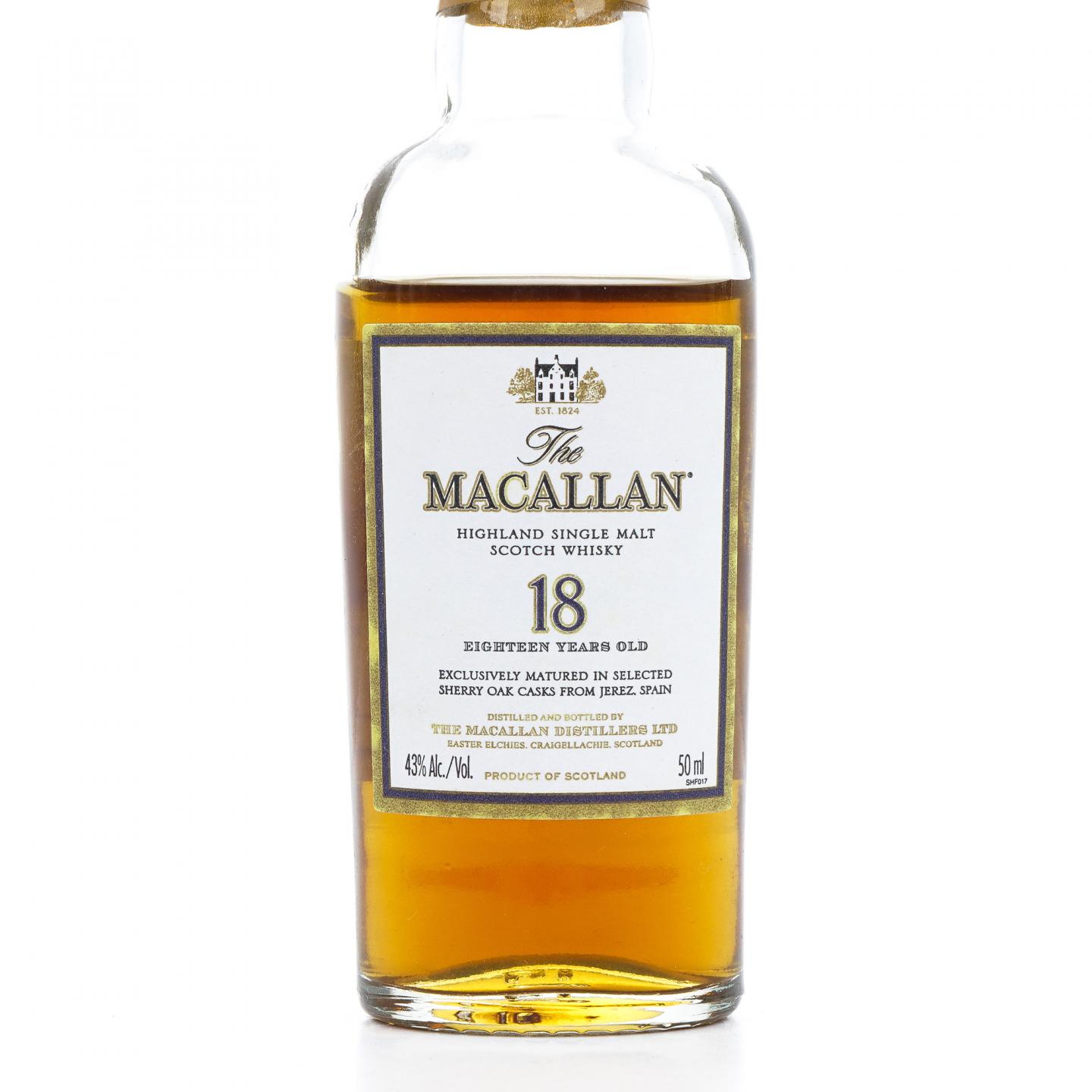 Macallan 麦卡伦 18年 1991 雪莉桶 700ml 随赠50ml小酒版