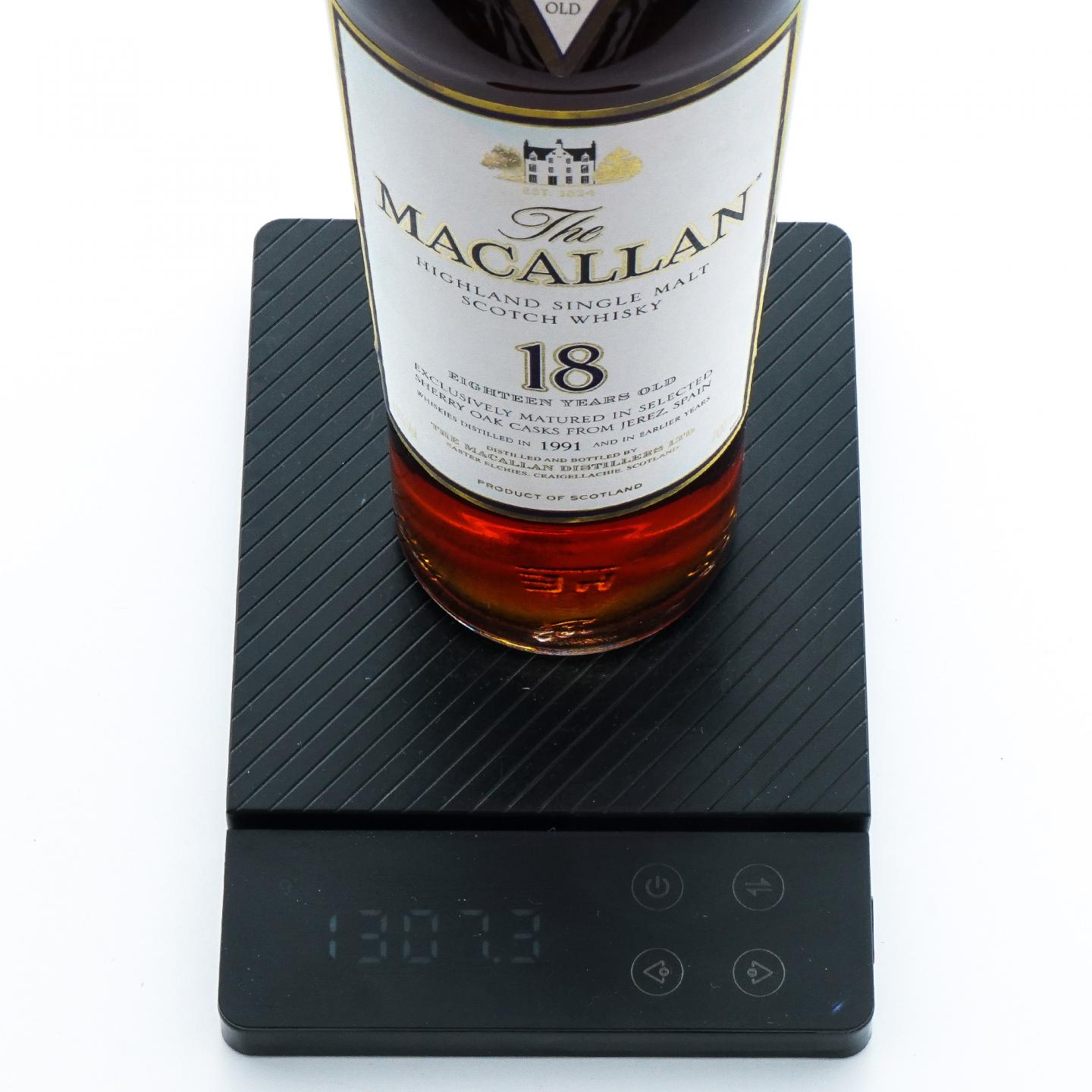 Macallan 麦卡伦 18年 1991 雪莉桶 700ml 随赠50ml小酒版