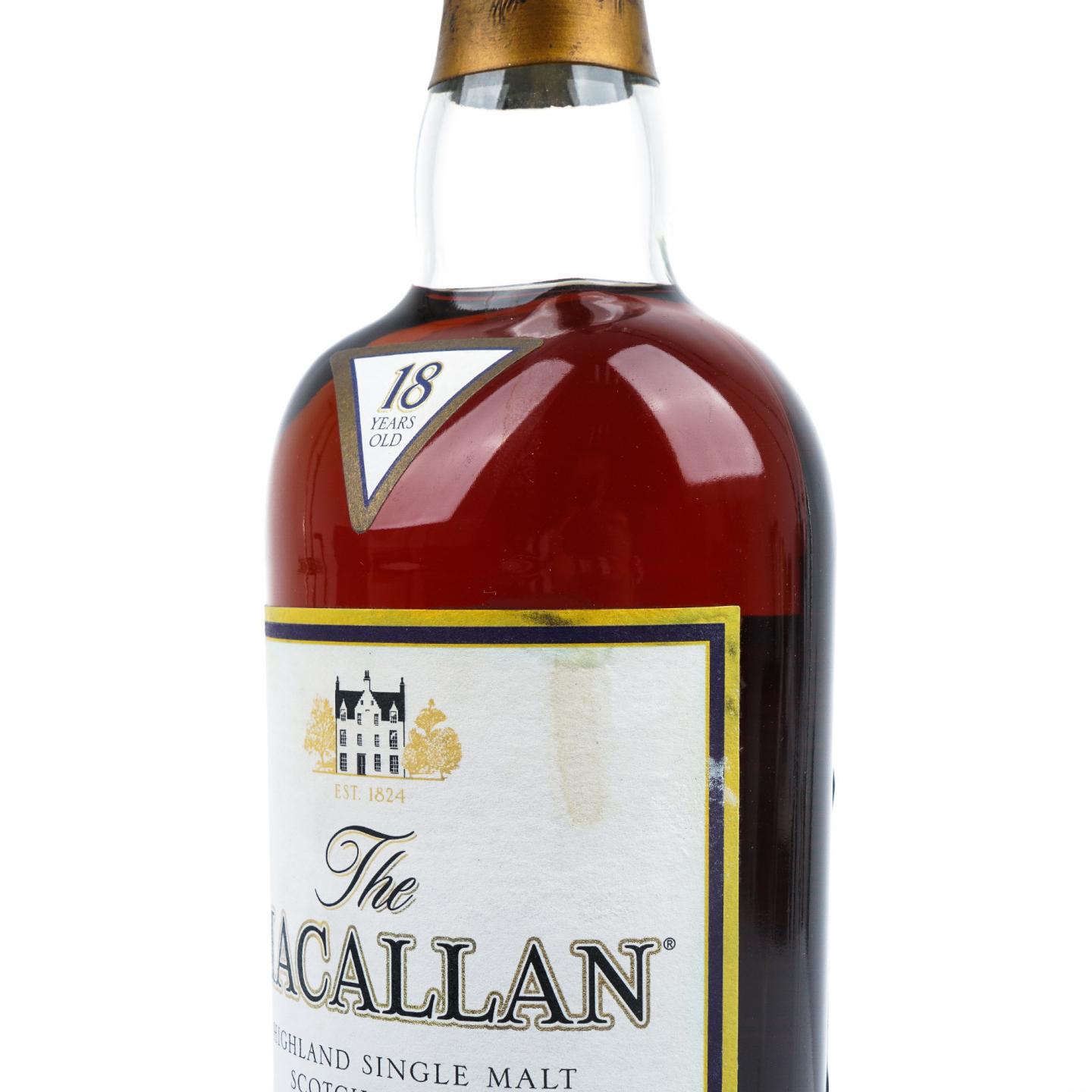 Macallan 麦卡伦 18年 1991 雪莉桶 700ML 附50ml小酒版
