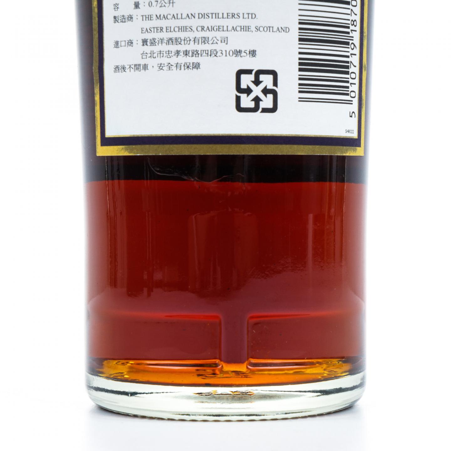 Macallan 麦卡伦 18年 1991 雪莉桶 700ml 随附50ml小酒版