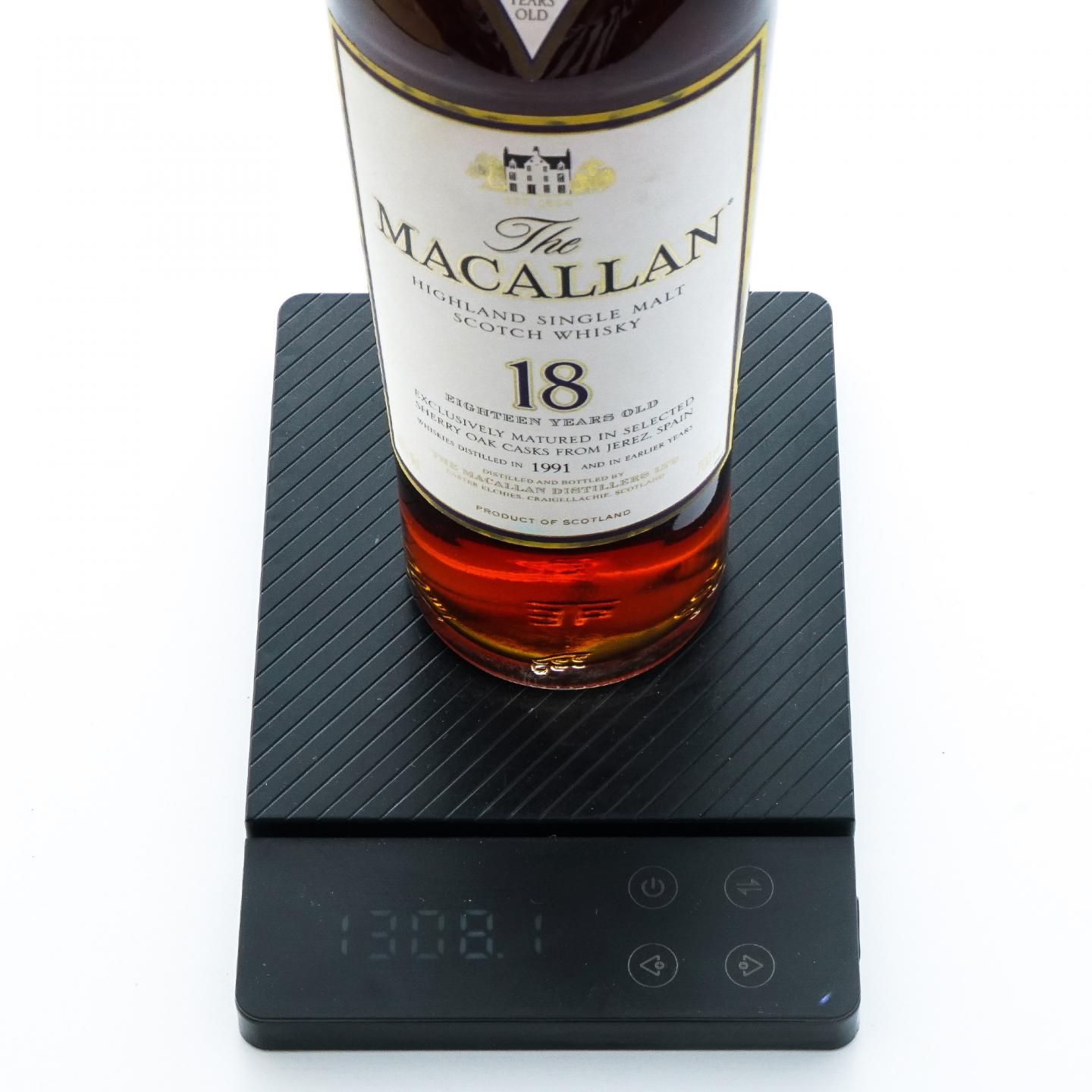 Macallan 麦卡伦 18年 1991 雪莉桶 700ml 随附50ml小酒版