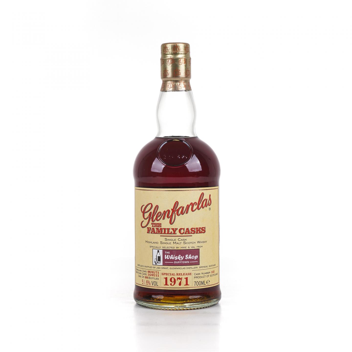 Glenfarclas 格兰花格 1971-2011 家族桶#152