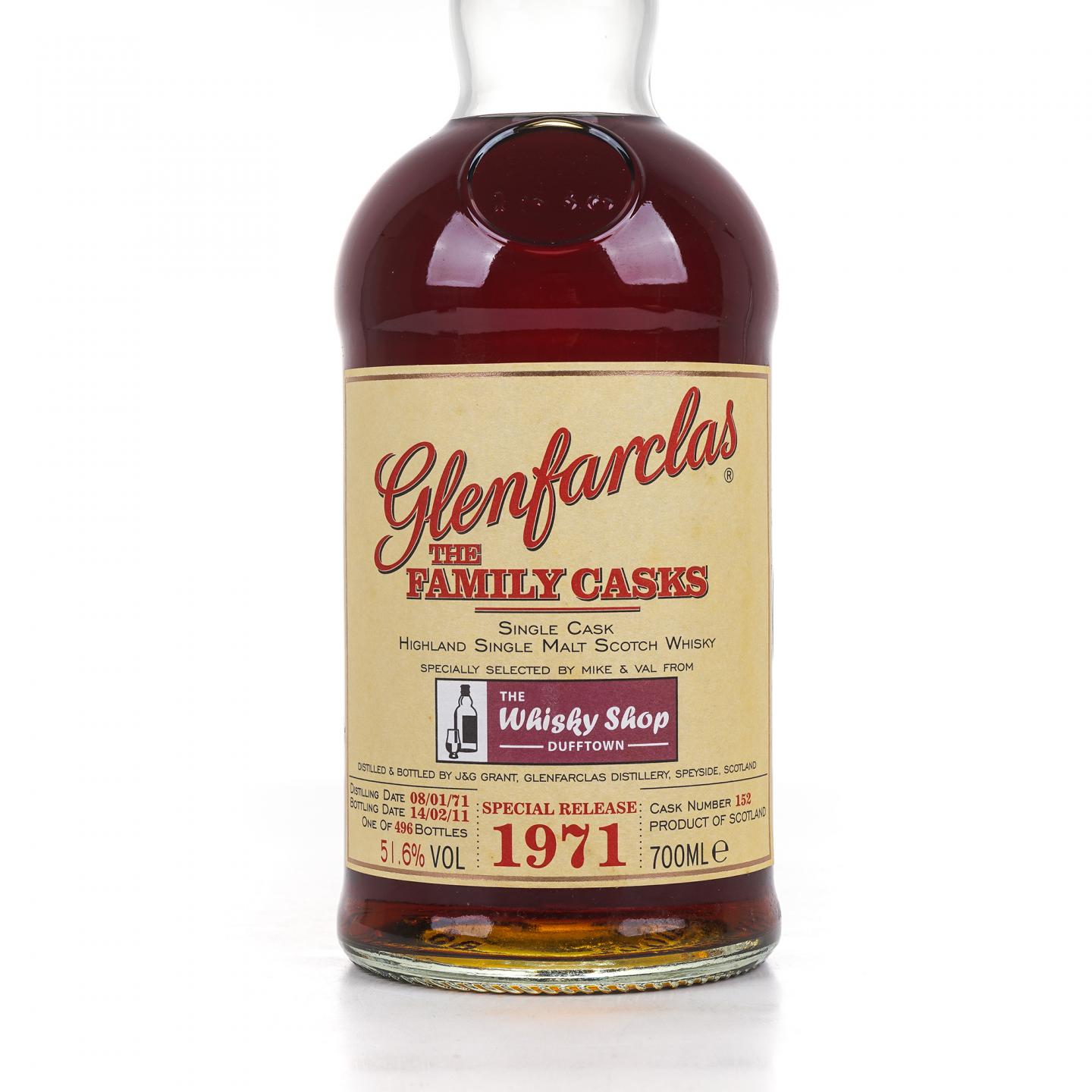 Glenfarclas 格兰花格 1971-2011 家族桶#152