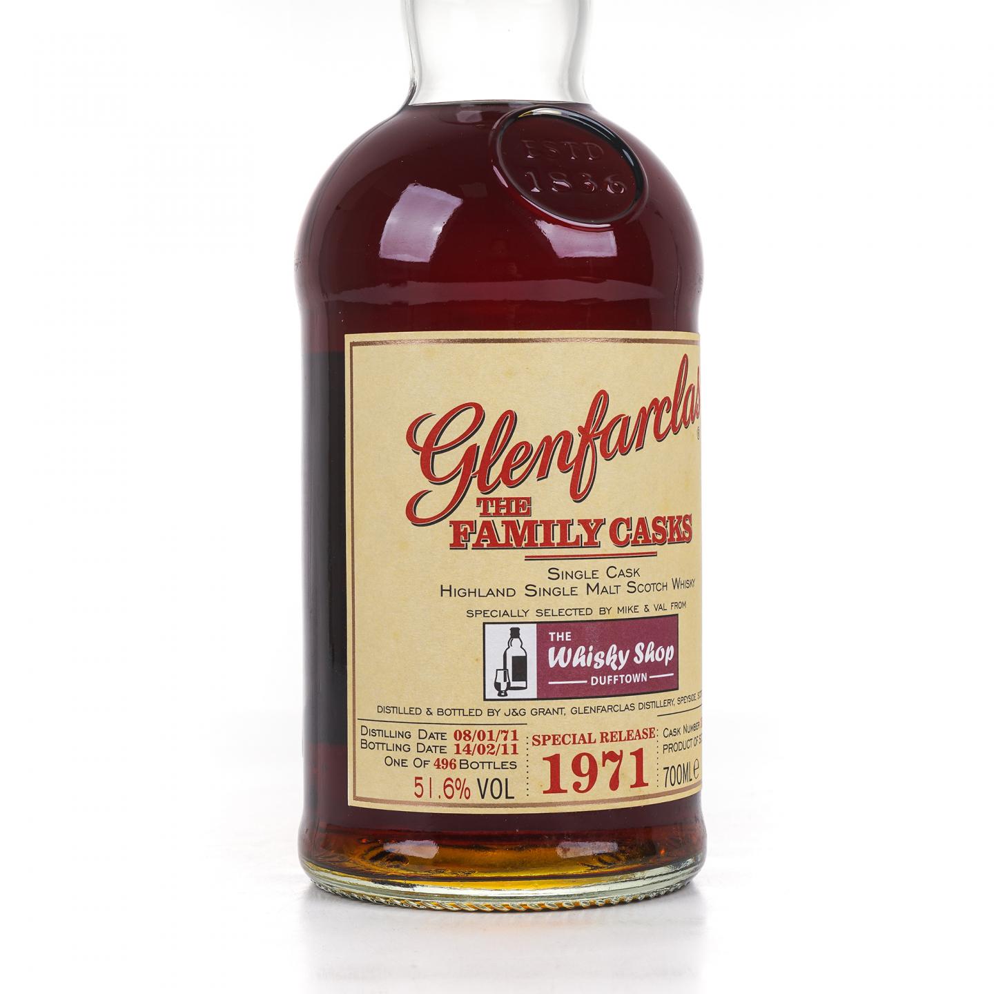 Glenfarclas 格兰花格 1971-2011 家族桶#152