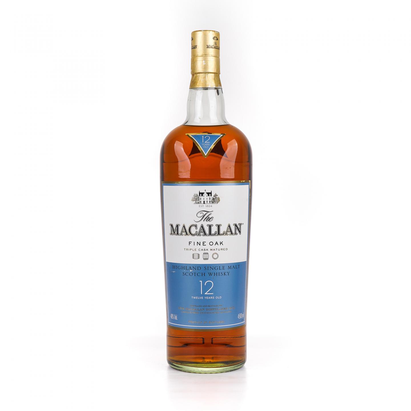 Macallan 麦卡伦 12年 黄金三桶 4500ml