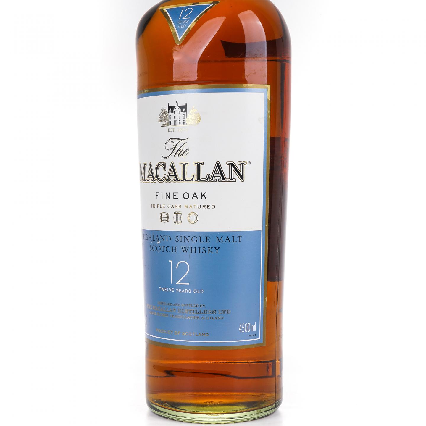 Macallan 麦卡伦 12年 黄金三桶 4500ml