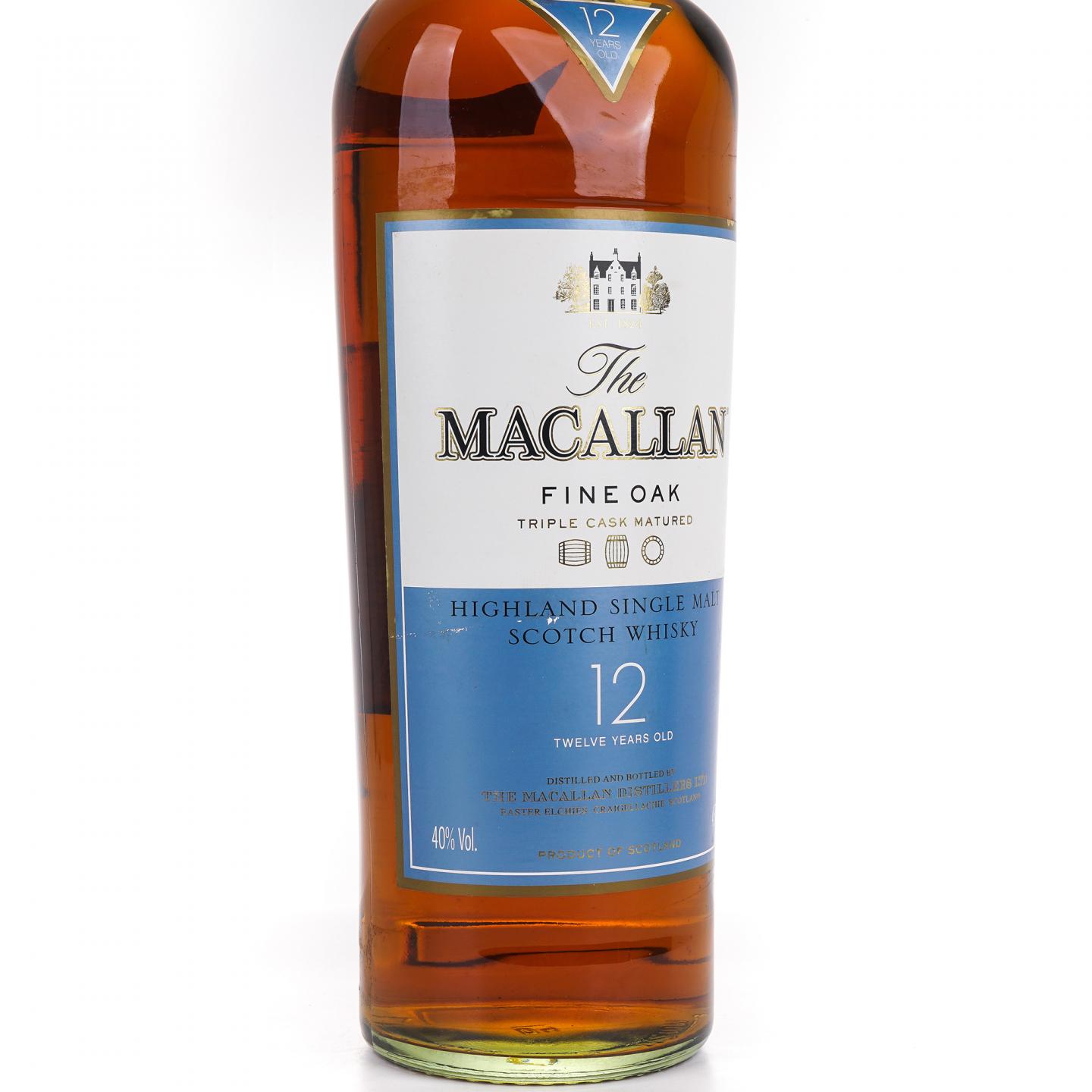 Macallan 麦卡伦 12年 黄金三桶 4500ml