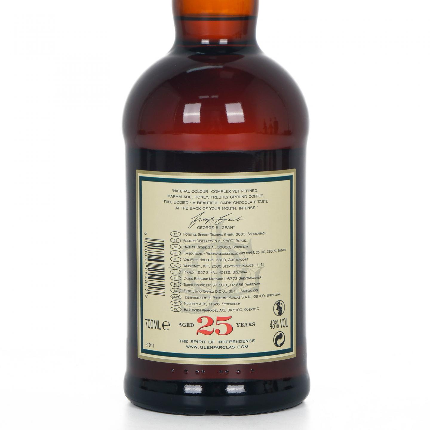 Glenfarclas 格兰花格 25年 2021 单麦 43%