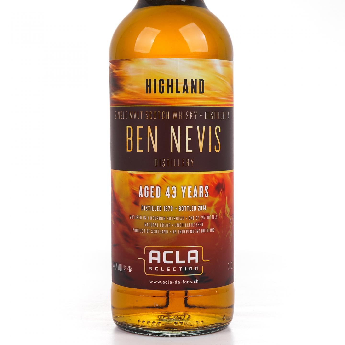 Ben Nevis 本尼维斯 43年 1970-2014 AdF 700ml