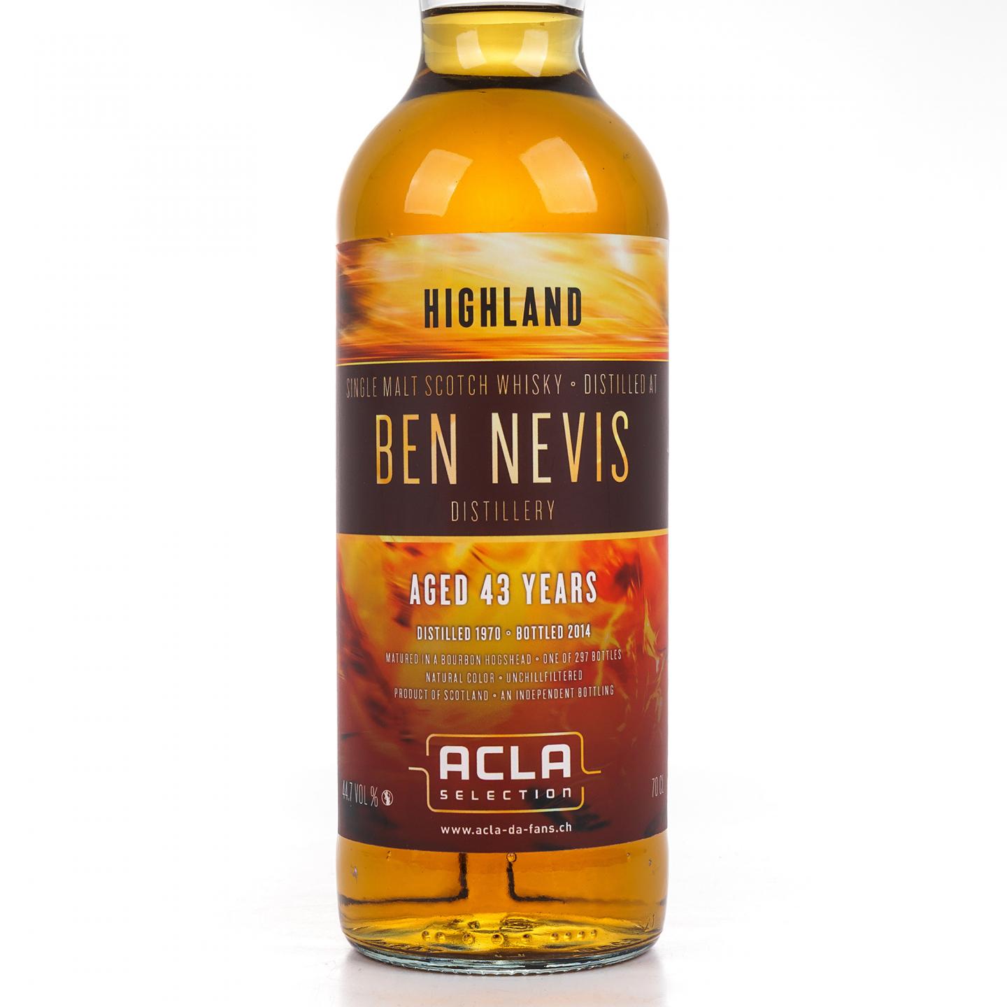 Ben Nevis 本尼维斯 43年 1970-2014 AdF Selection