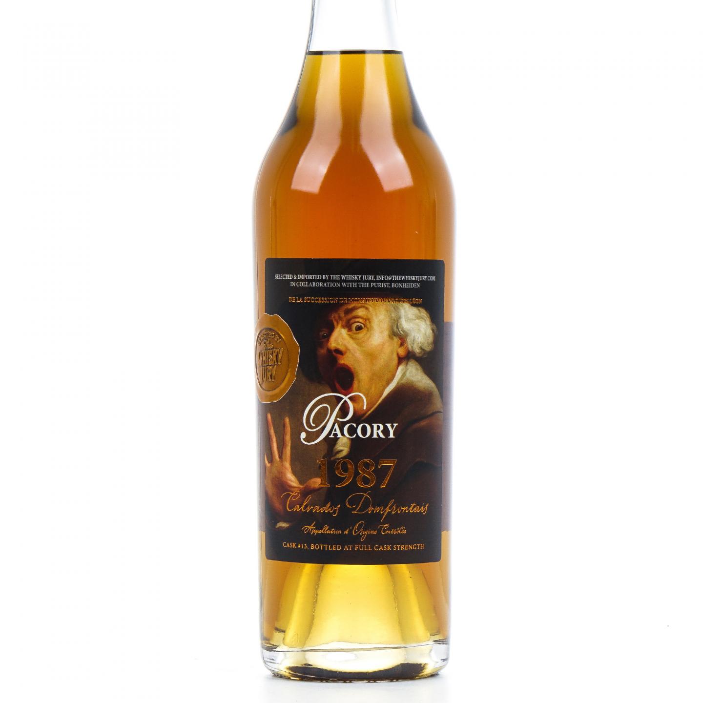 Calvados Pacory 1987 The Whisky Jury 白兰地 500ml