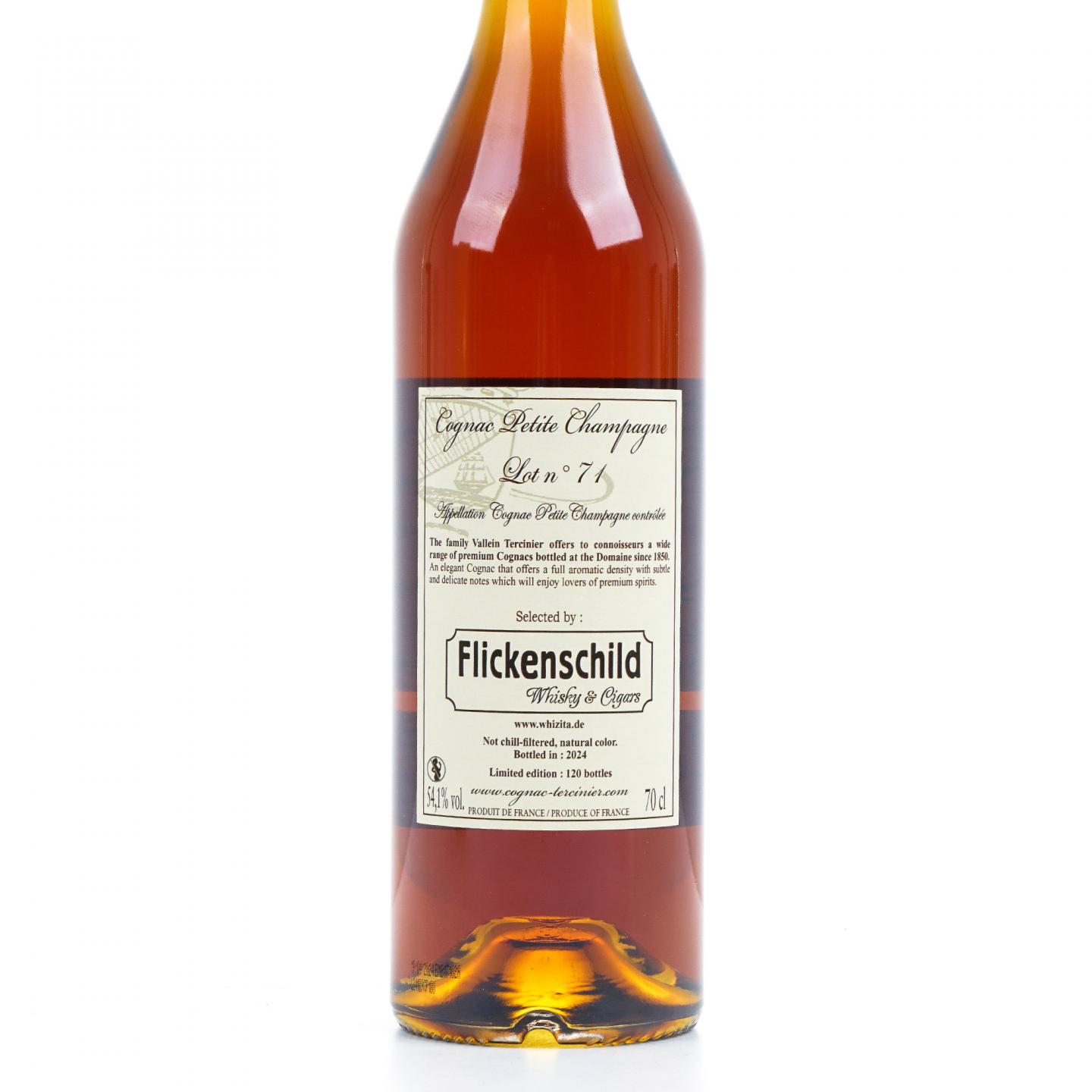 Vallein Tercinier 2024 干邑 单桶 Lot 71