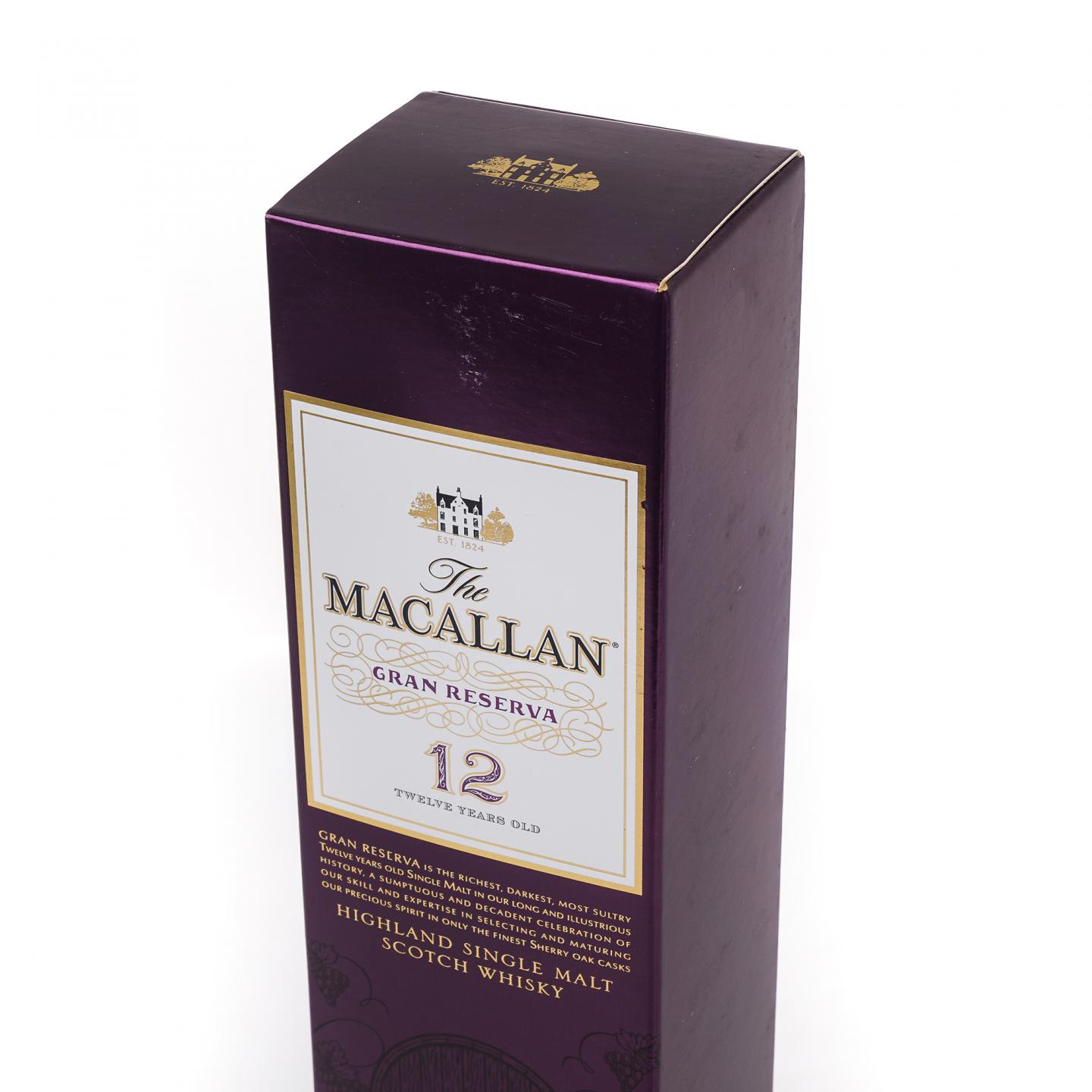Macallan 麦卡伦 12年 Gran Reserva 紫钻第四版 700ml