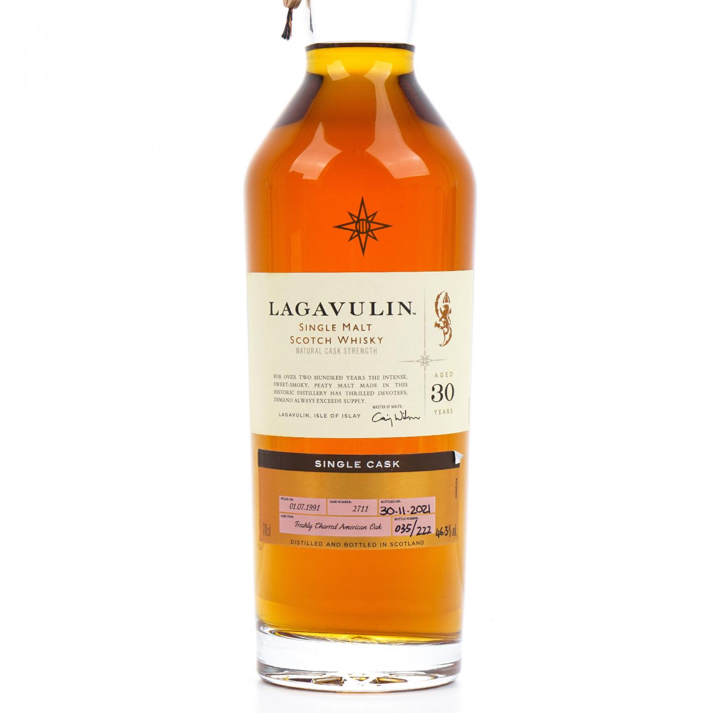 Lagavulin 乐加维林 30年 1991-2021 星星标