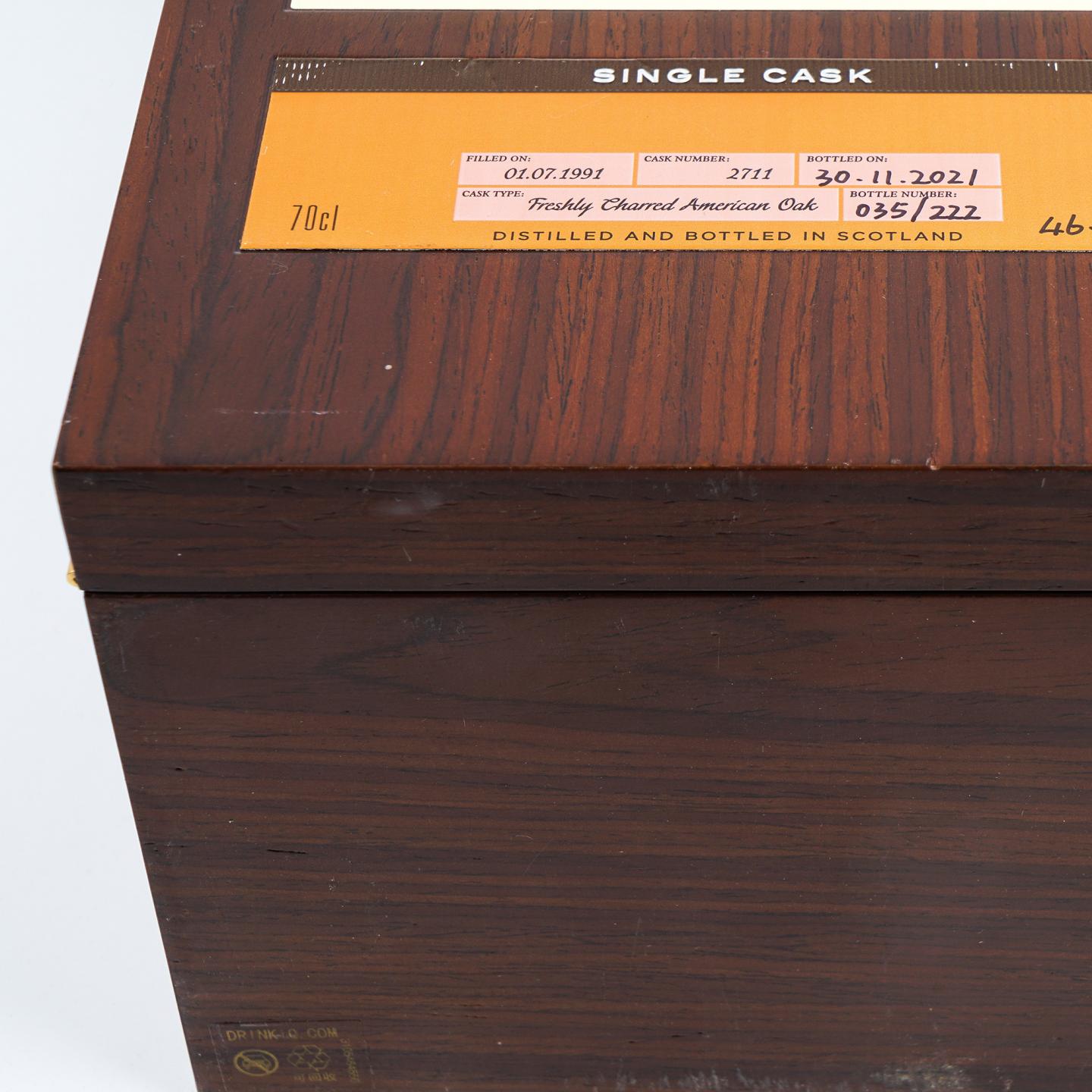 Lagavulin 乐加维林 30年 1991-2021 星星标