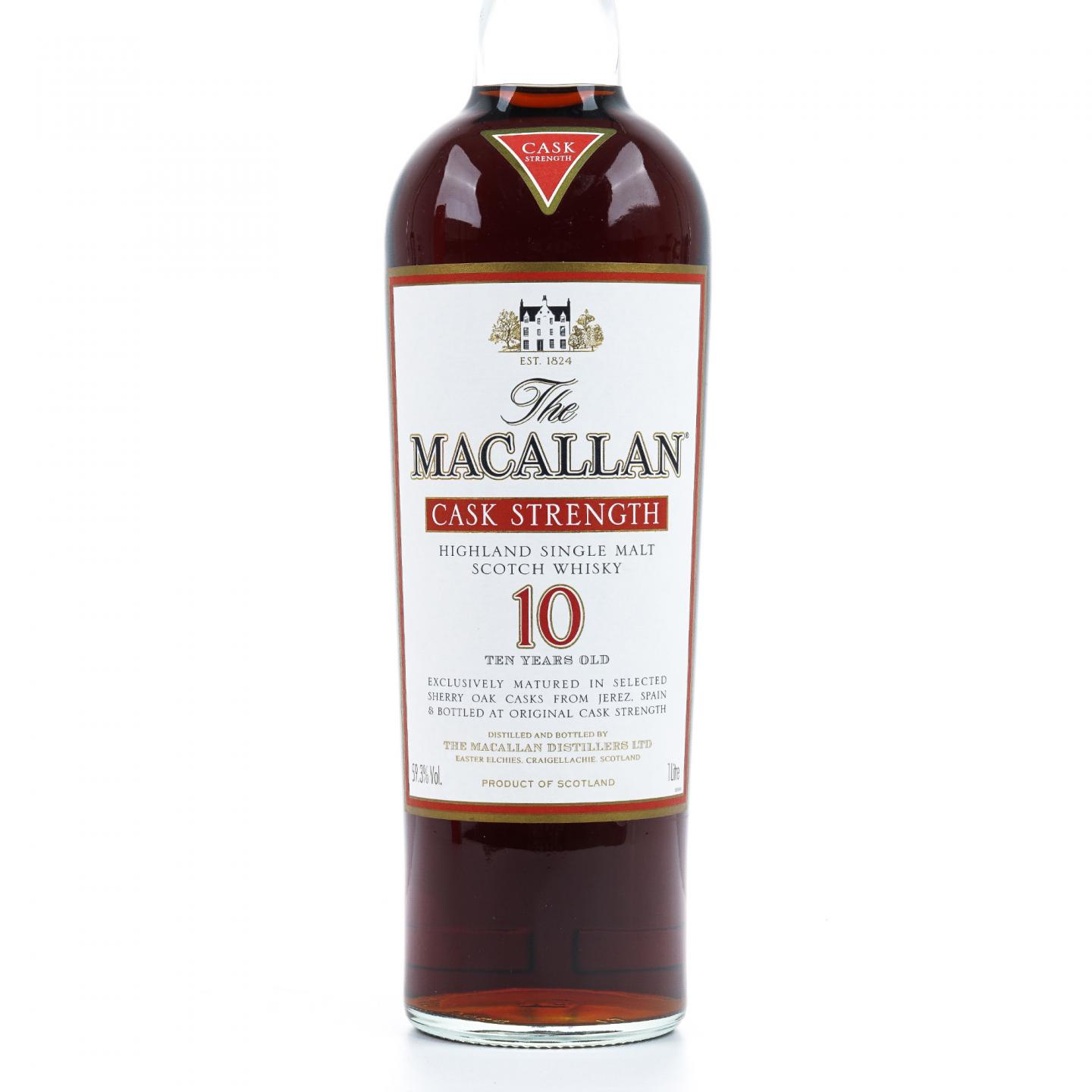 Macallan 麦卡伦 10年 桶强 1升装 59.3%