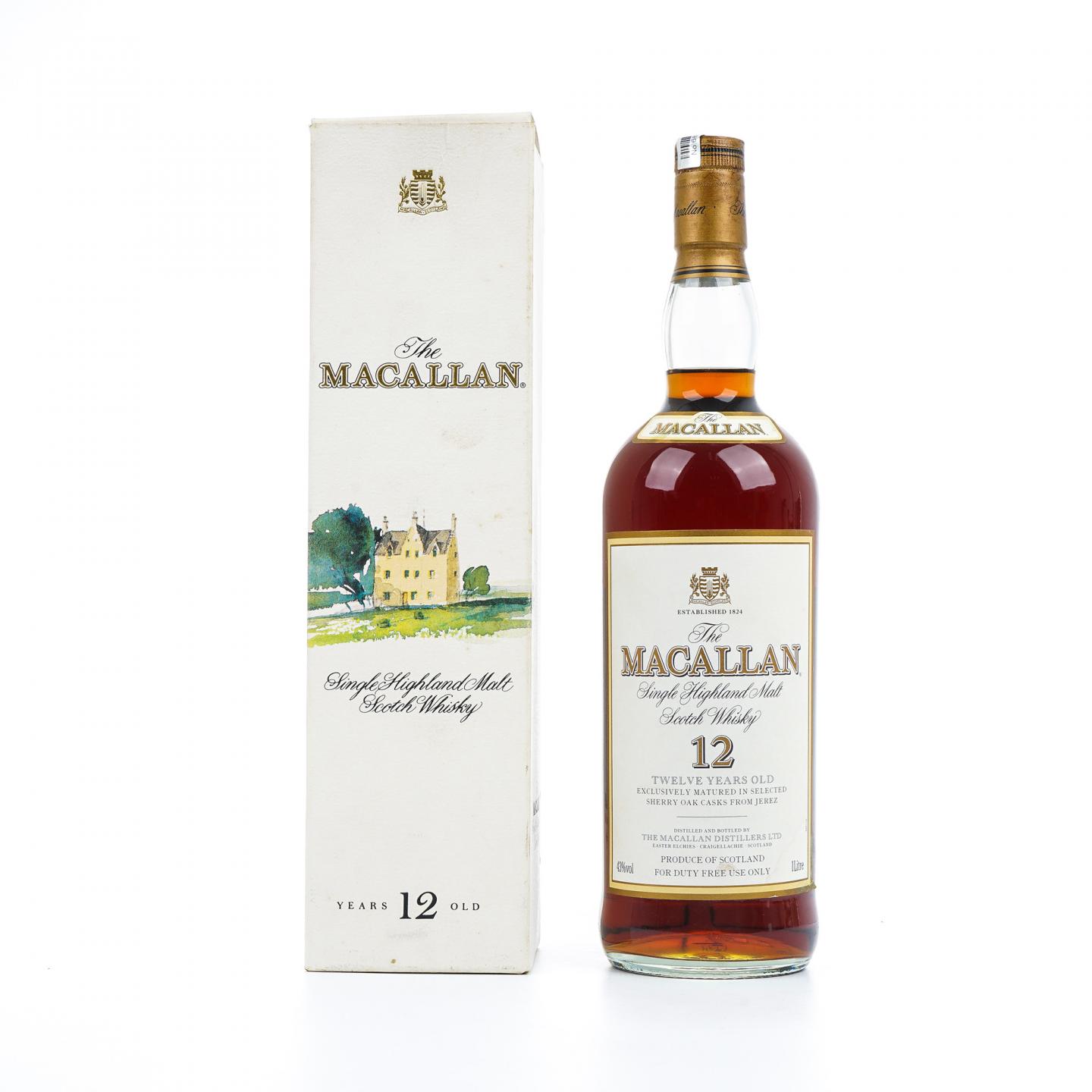 Macallan 麦卡伦 12年 雪莉桶 1000ml