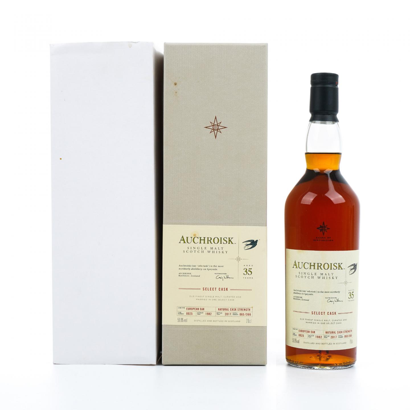 Auchroisk 奥克罗斯克 35年 1982-2017 星星标