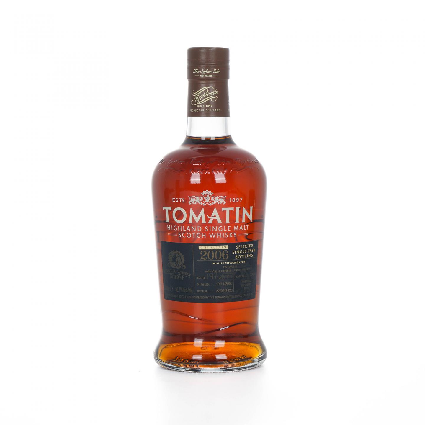 Tomatin 汤马丁 2006-2020 雪莉桶#39364