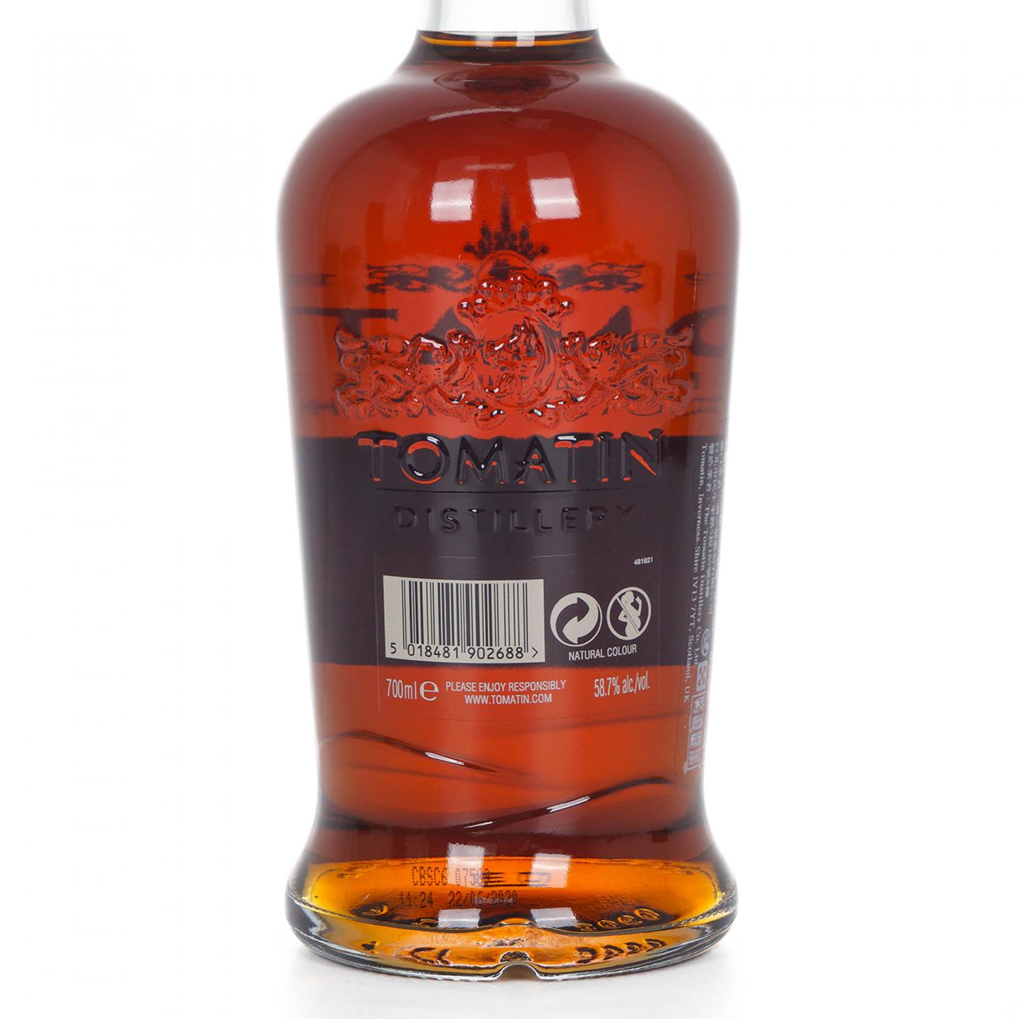 Tomatin 汤马丁 2006-2020 雪莉桶#39364