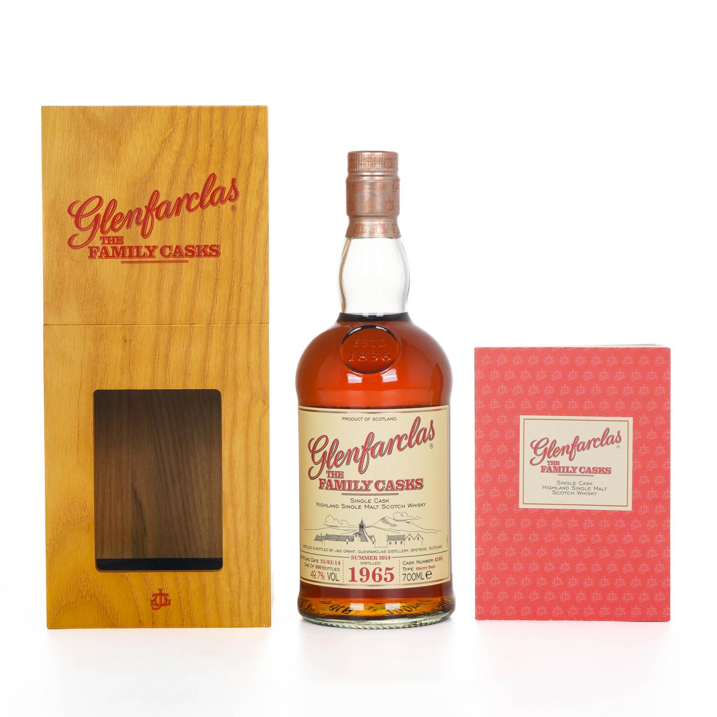 Glenfarclas 格兰花格 1965-2014 家族桶 雪莉单桶#4505