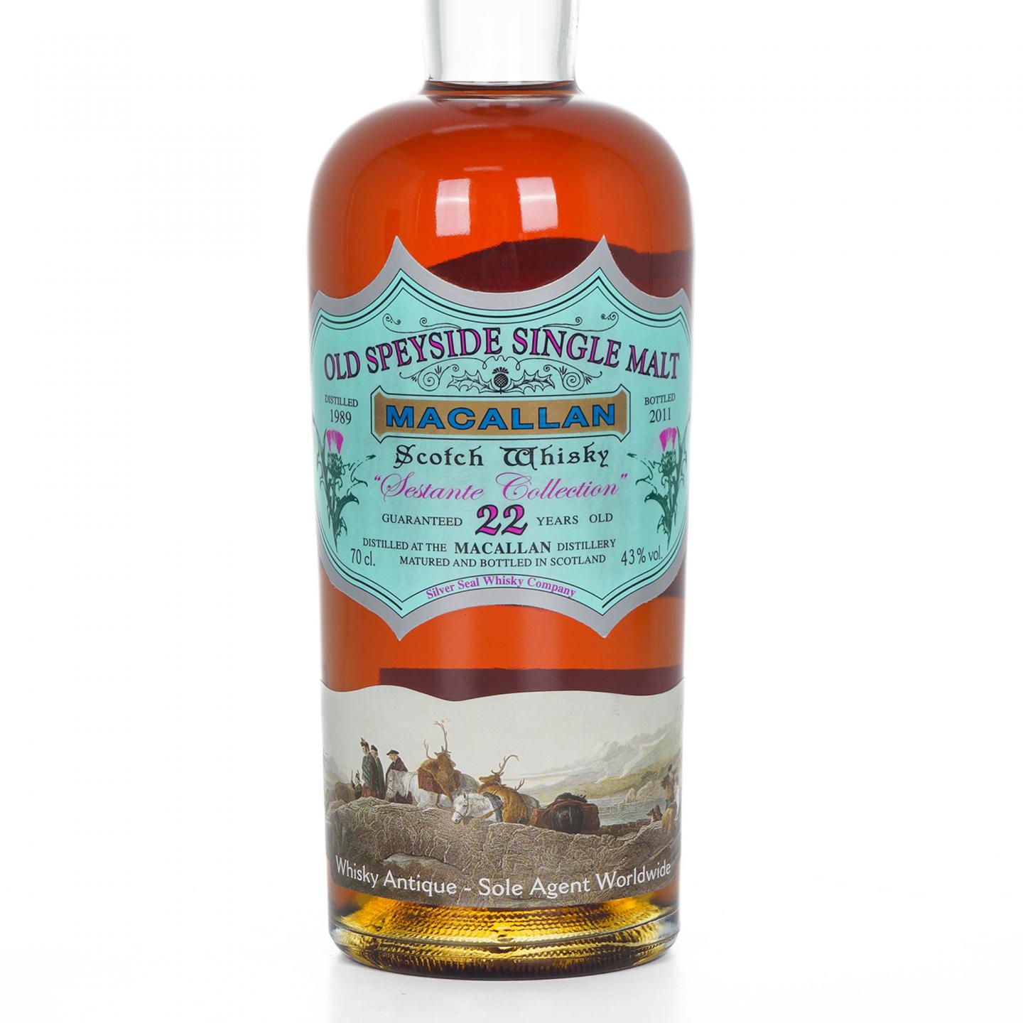 Macallan 麦卡伦 22年 1989-2011 Silver Seal 43%