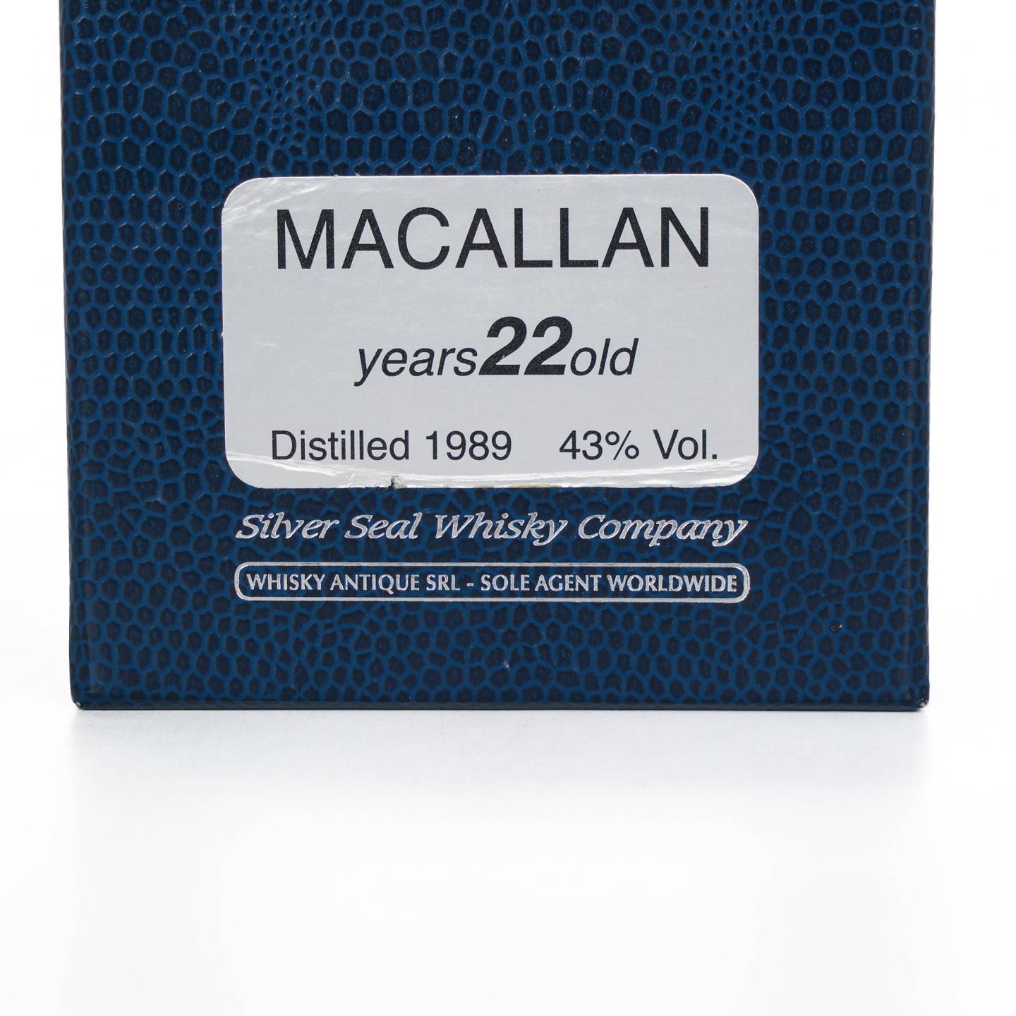 Macallan 麦卡伦 22年 1989-2011 Silver Seal 43%