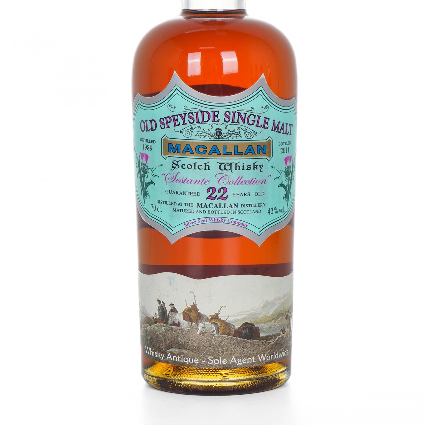 Macallan 麦卡伦 22年 1989-2011 Silver Seal 700ml