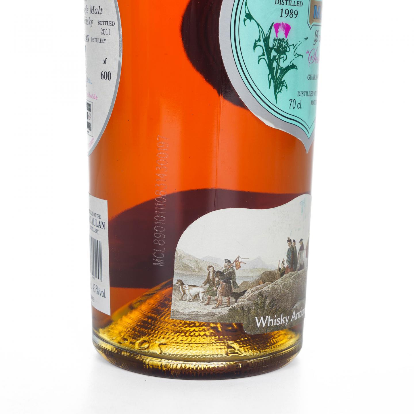 Macallan 麦卡伦 22年 1989-2011 Silver Seal 700ml