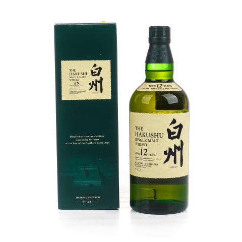 白州 12年 Single Malt 金花盖 700ML