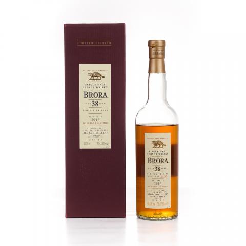 Brora 布朗拉 38年 2016版 SR系列 桶强 700ml