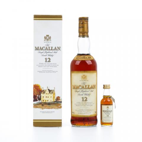 Macallan 麦卡伦 12年 雪莉桶 红庄园 750ml+50ml