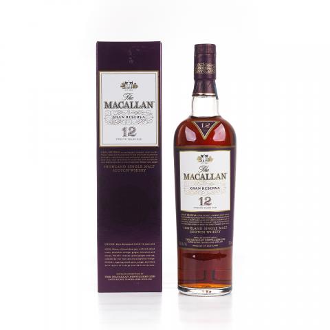 Macallan 麦卡伦 12年 Gran Reserva 紫钻第四版 700ml