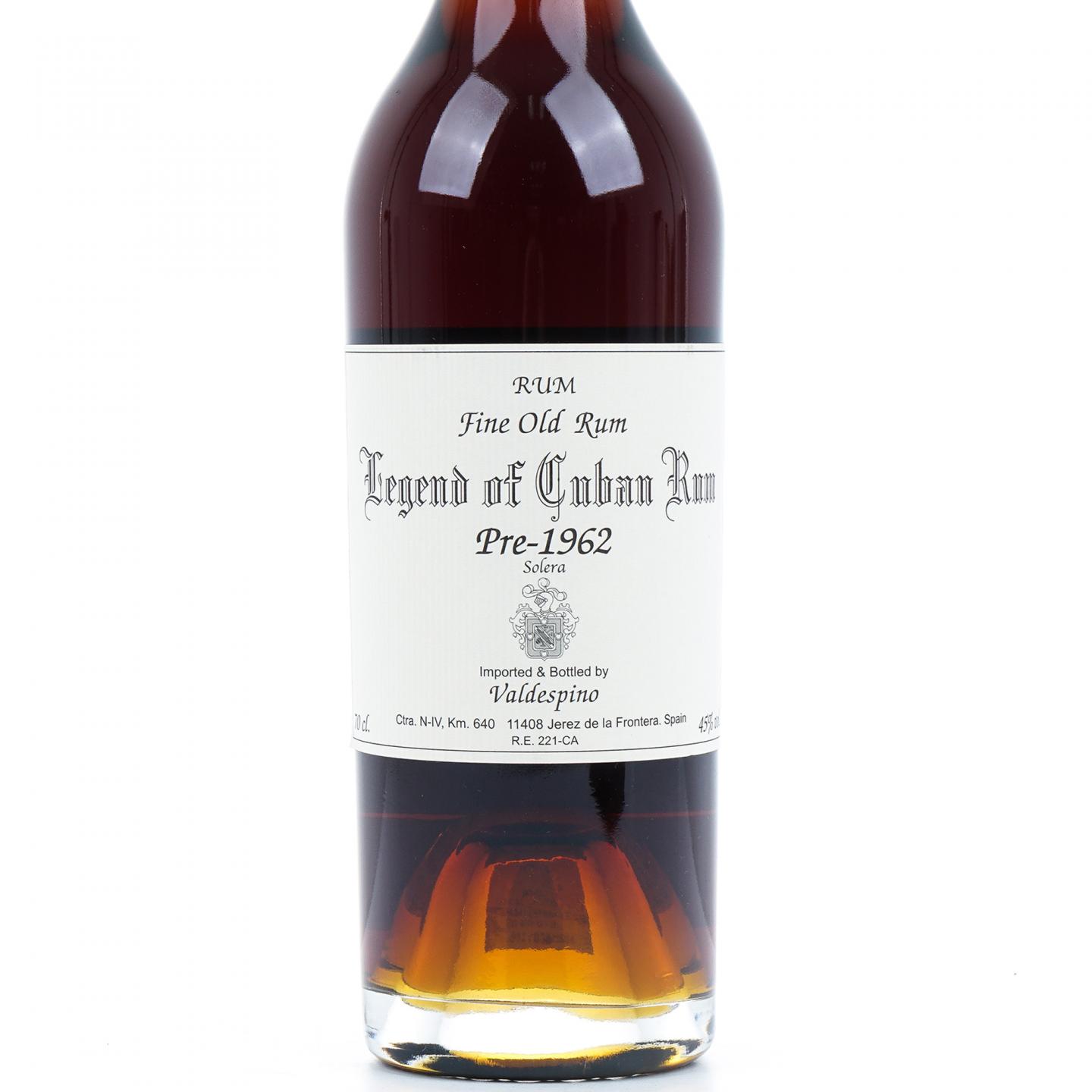 Valdespino Legend of Cuban Rum Pre-1962 朗姆酒 700ML