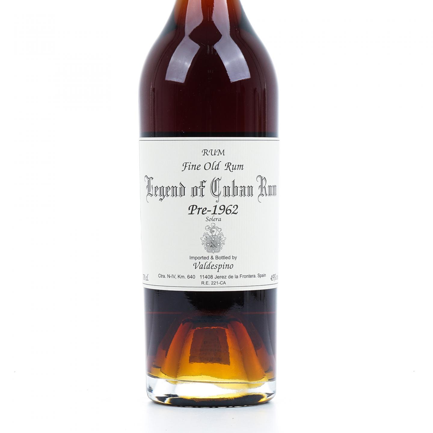 Valdespino Legend of Cuban Rum Pre-1962 朗姆酒 70cl