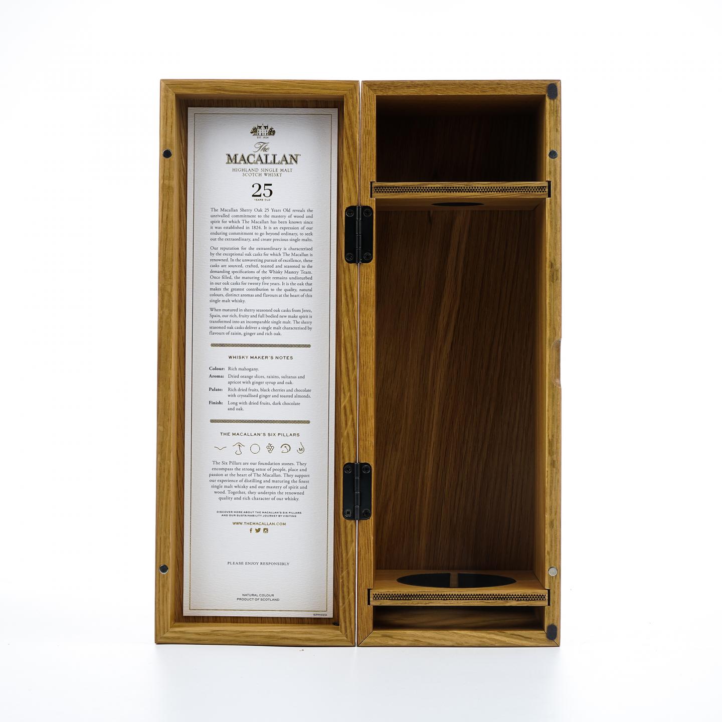 【附X光图】Macallan 麦卡伦 25年 2023 雪莉桶 黑腰带