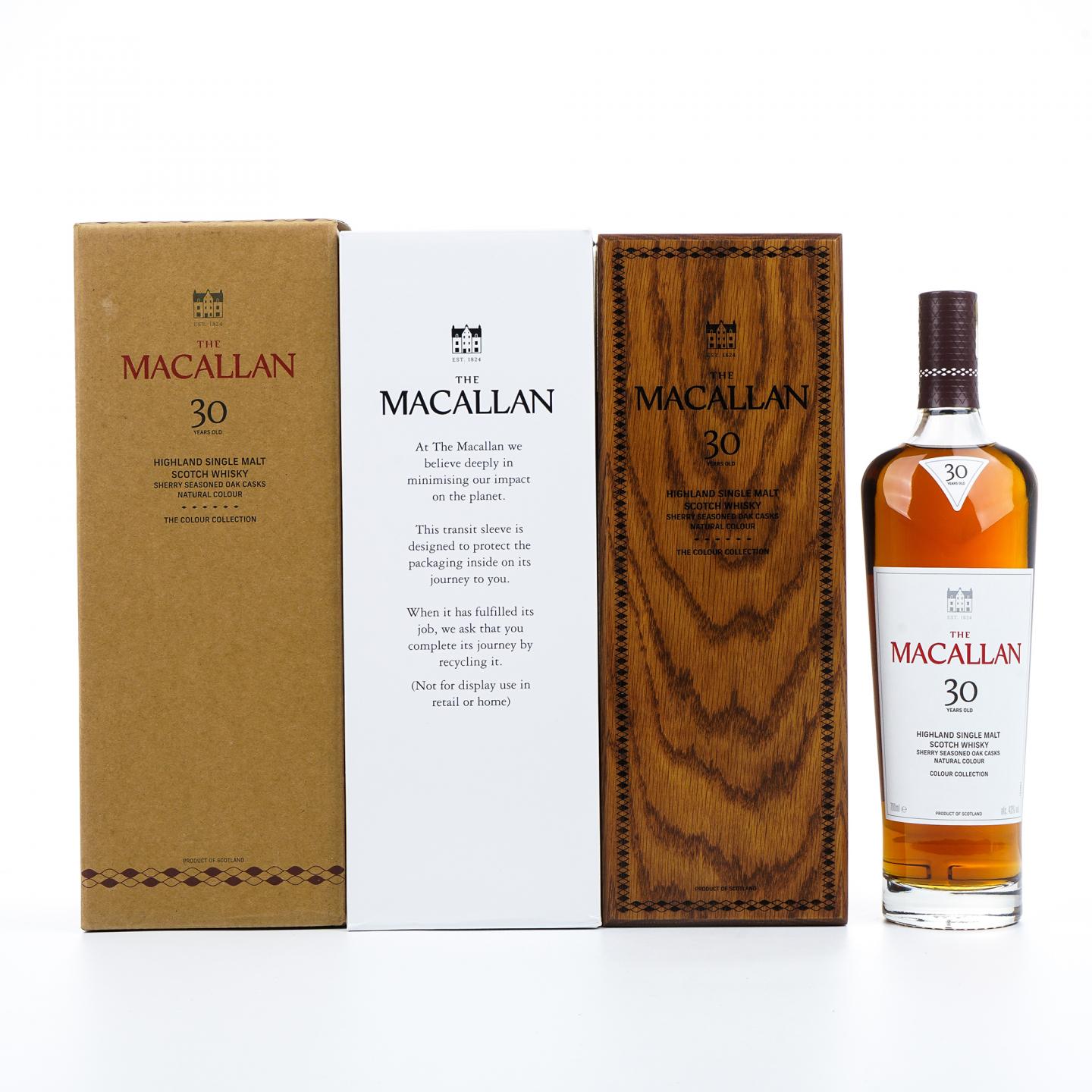 【附X光图】Macallan 麦卡伦 30年 Colour Collection 臻彩系列