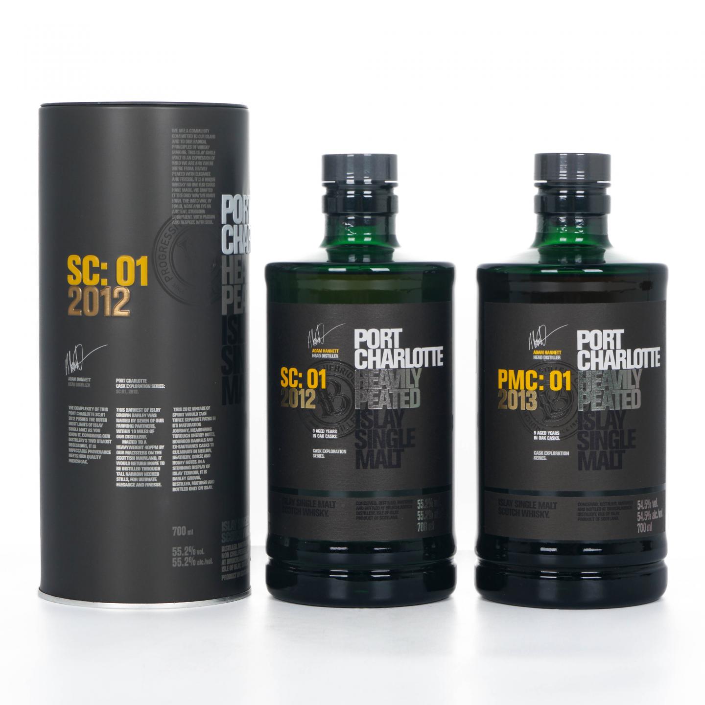 Bruichladdich 布赫拉迪 波夏 橡木桶探索系列12版/13版 2支组