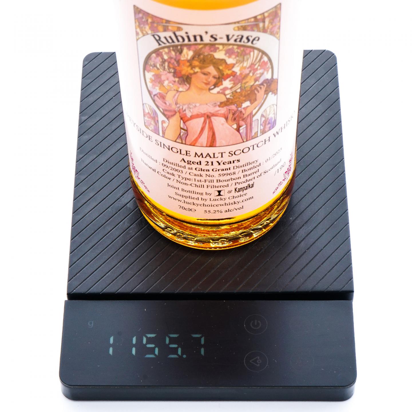 Glen Grant 格兰冠 21年 2003-2025 波本桶