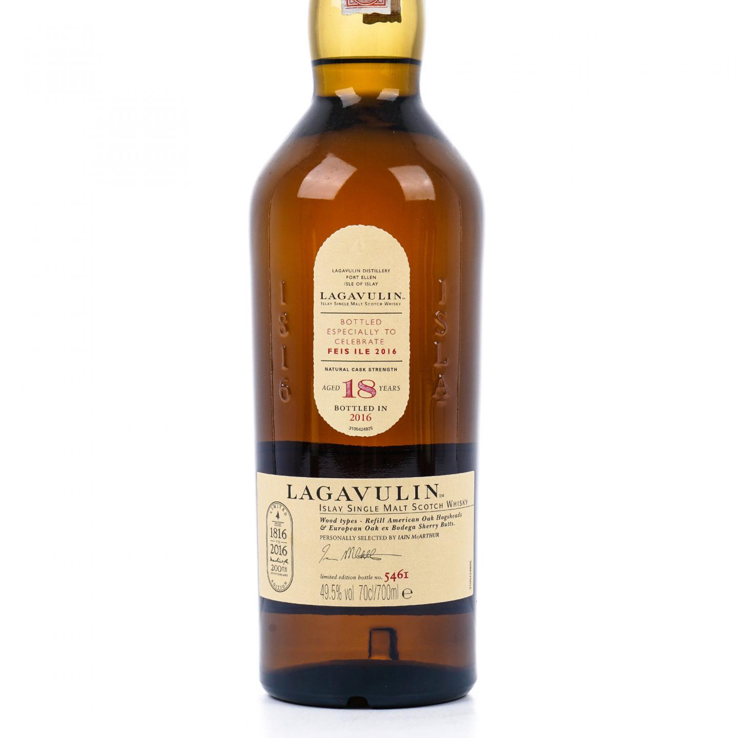 Lagavulin 乐加维林 18年 Feis Ile 2016