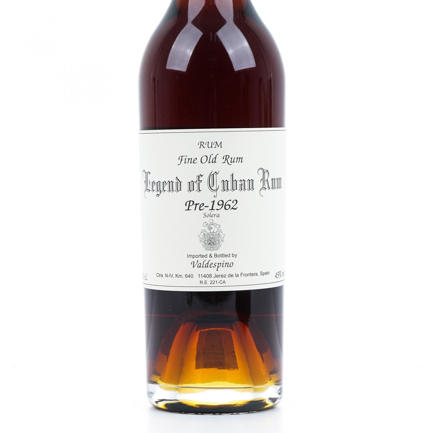 Valdespino Legend of Cuban Rum Pre-1962 朗姆酒 70cl 45%Vol.