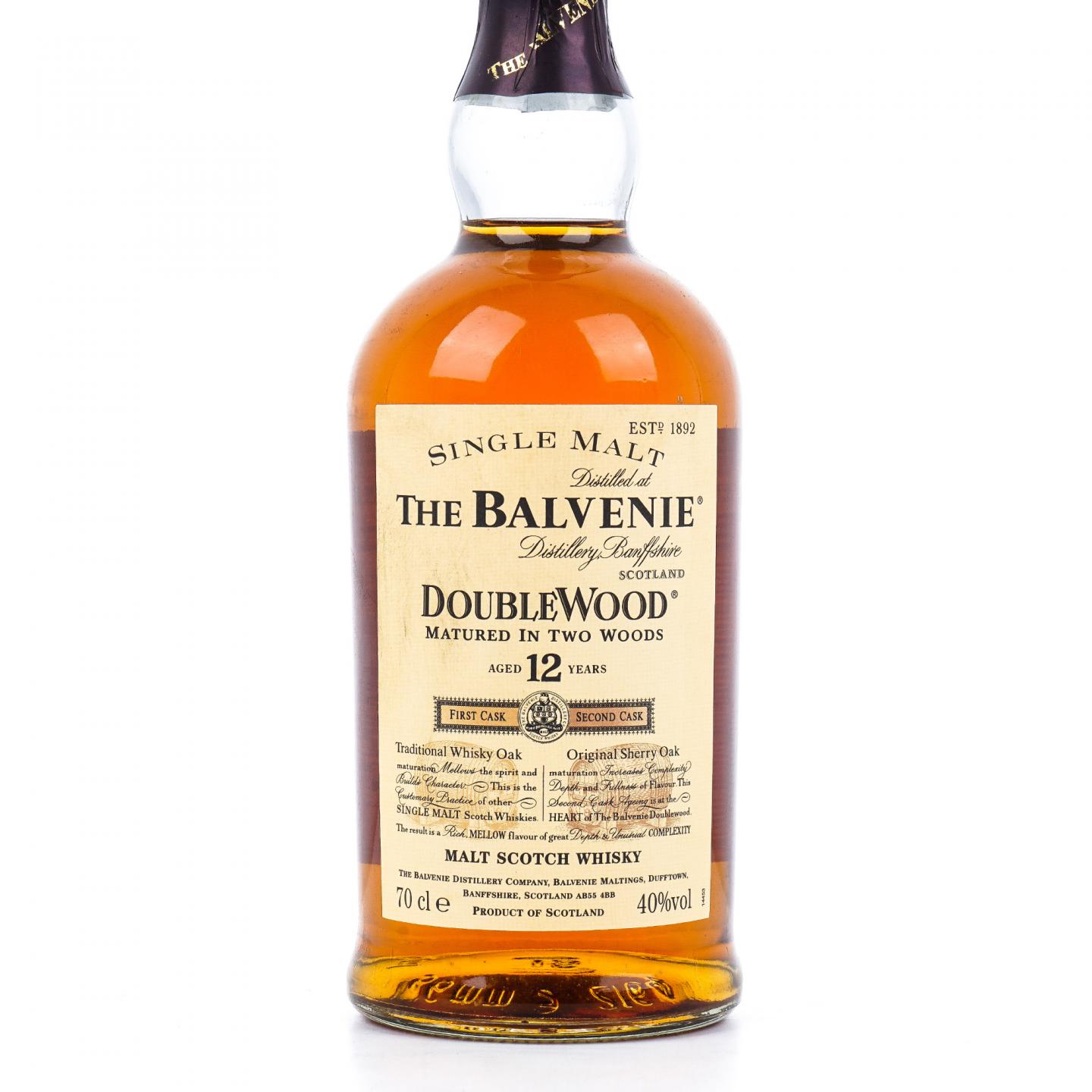 Balvenie 百富 12年 双桶陈酿