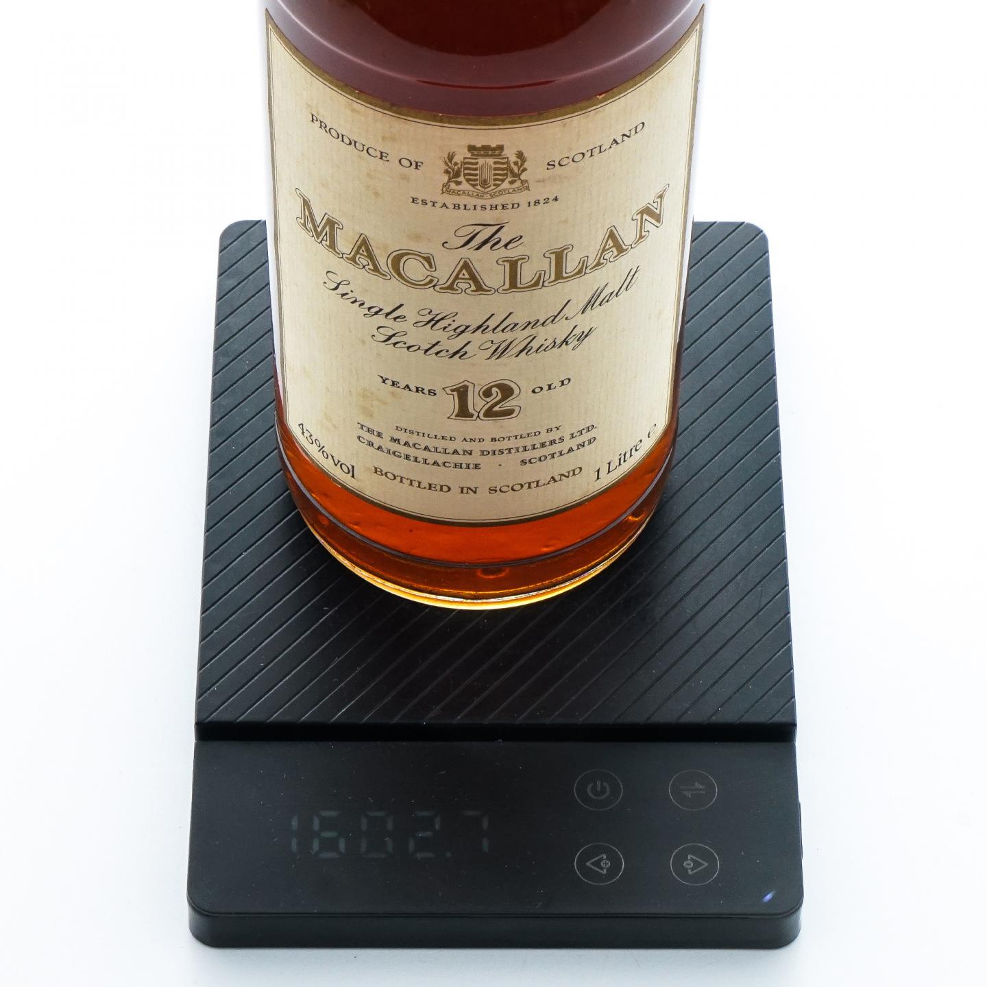 Macallan 麦卡伦 12年 雪莉桶 1升装 43%Vol.